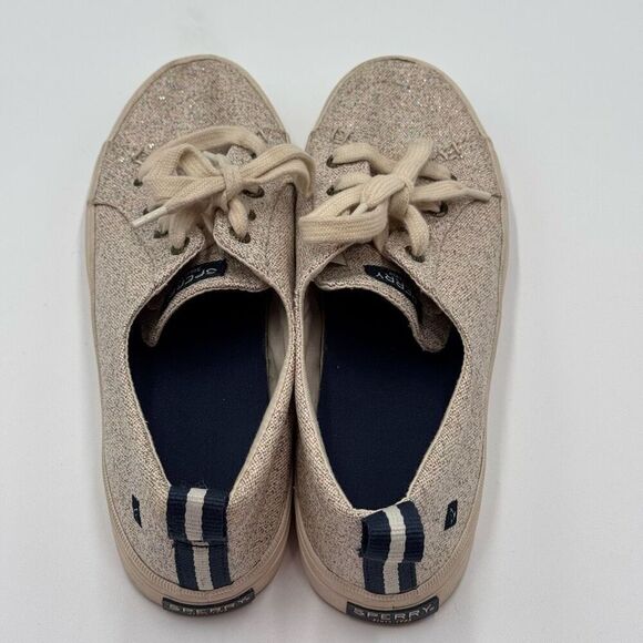 Sperry Women's Crest Vibe Confetti Sneakers Sz 7.5 - Picture 6 of 8